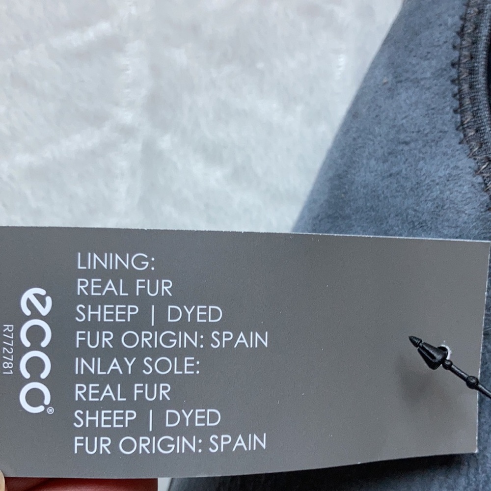 ECCO Easy Hugge Genuine Shearling Slippers (Unisex) - Picture 10 of 12